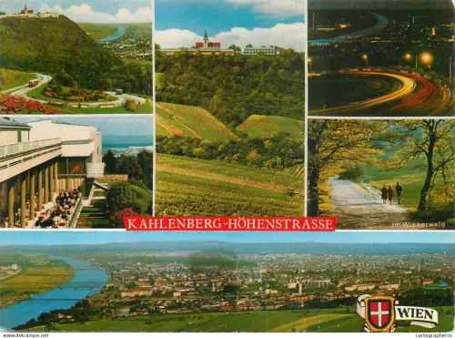 A5581 Austria Wien Kahlenberg Hohenstrasse multi view