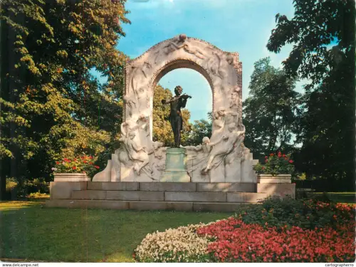 A5581 Austria Wien Monument Johann Strauss