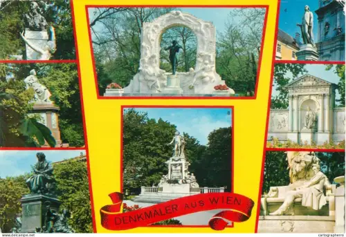 A5581 Austria Denkmaler aus Wien different views