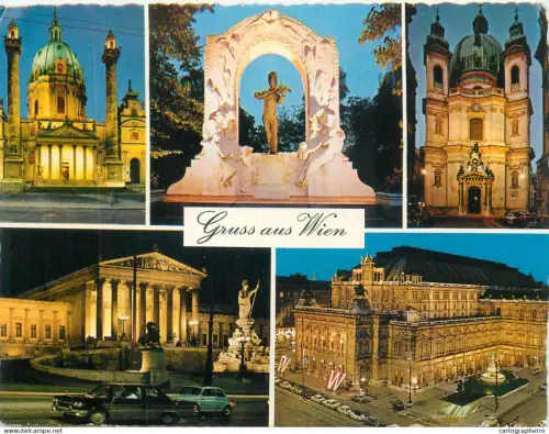A5581 Austria Gruss aus Wien different views