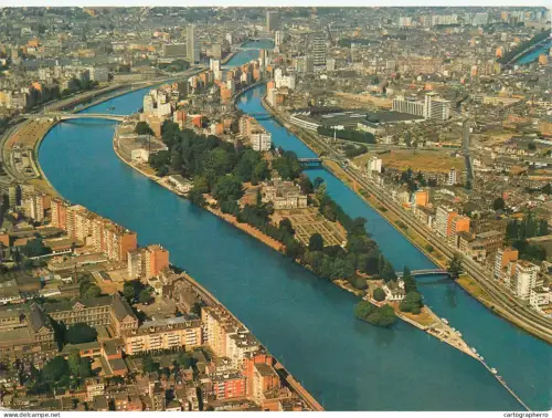 A5580 Belgium Liege vue aerienne