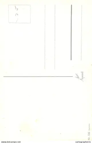 A6052 Spring flowers greetings postcard