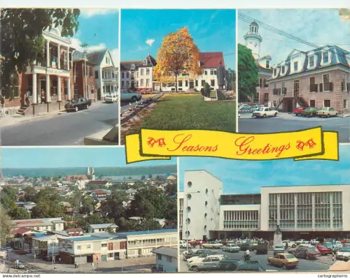 A5579 Surinam Paramaribo seasons greetings multi view