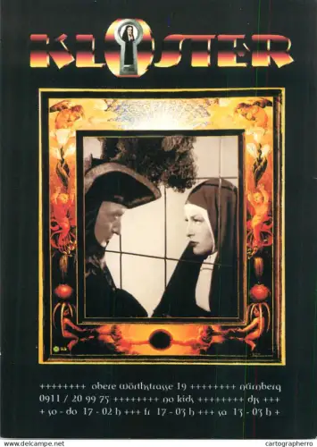 A6064 Advertising postcard Kloster movie poster