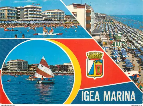 A5577 Italy Igea Marina several views