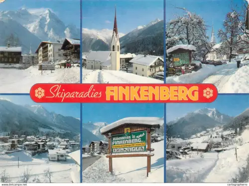 A5577 Austria Skiparadies Finkenberg im Zillertal Tirol multi view