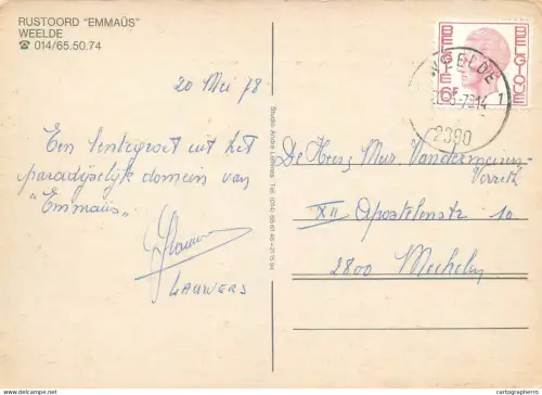 A5596 Belgium Weelde Rustoord Emmaus