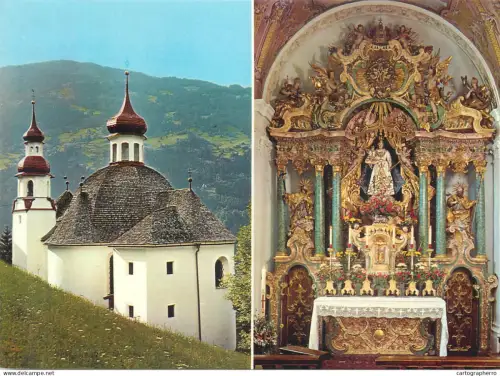 A5596 Austria Zell am Ziller Tirol Wallfahrtskirche Maria Rast multi view