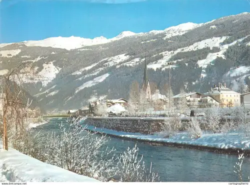 A5596 Austria Grusse aus Zell am Ziller Tirol mit Kreuzjoch Skigebiet