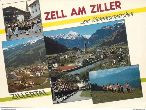 A5596 Austria Grusse aus Zell am Ziller Tirol several views