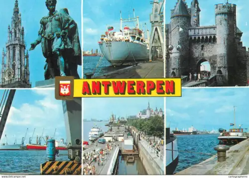 A5595 Belgium Antwerpen several views