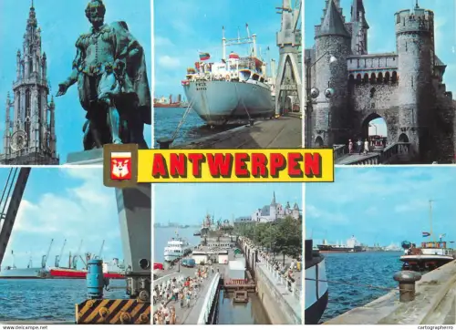 A5595 Belgium Antwerpen several views