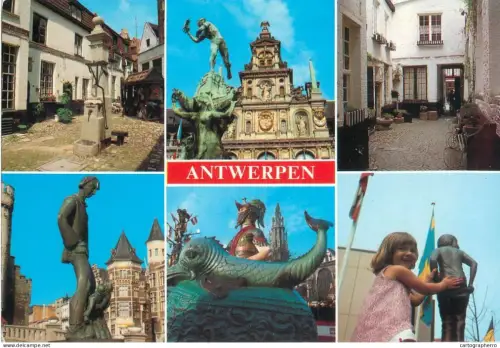 A5595 Belgium Antwerpen several sights