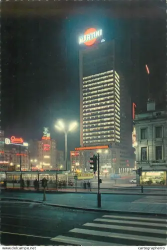 A5595 Belgium Bruxelles International Centrum night view