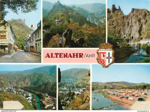 A5594 Germany Altenahr multi view souvenir