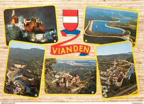 A5594 Luxembourg Vianden several views