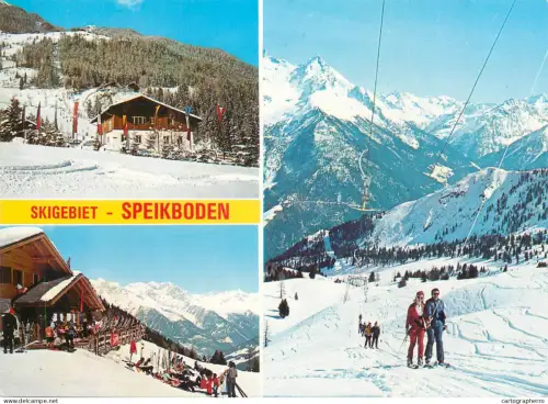 A5608 Italy Alto Adige Sudtirol Speikboden Skigebiet Ahrntal different views