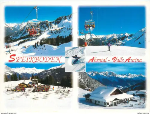 A5608 Italy Alto Adige Sudtirol Speikboden Skigebiet Ahrntal multi view