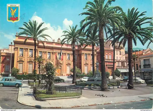 A5607 France Menton Cote d'Azur Hotel de Ville