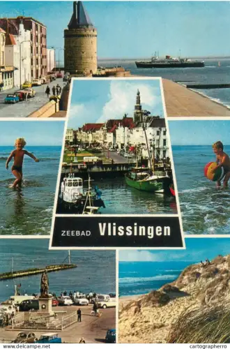 A5607 Netherlands Vlissingen several views