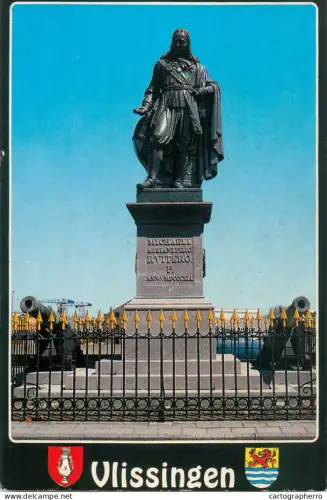 A5607 Netherlands Vlissingen statue monument