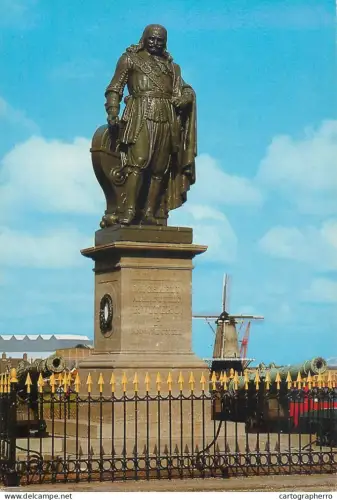 A5607 Netherlands Vlissingen Standbeeld M.A de Rutyer