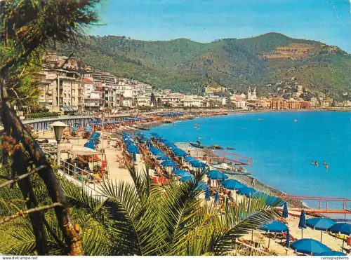 A5606 Italy Laigueglia panoramic view