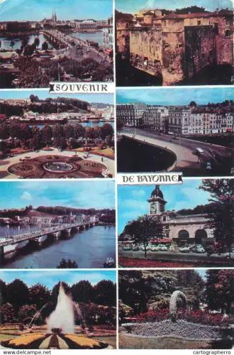 A5605 France Bayonne multi view souvenir
