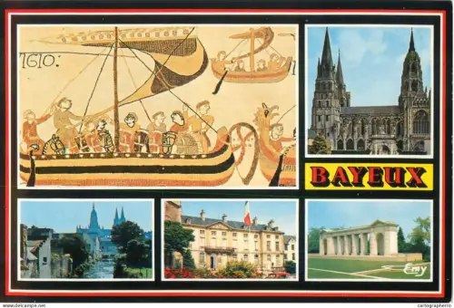 A5604 France Bayeux (Calvados) multi view souvenir