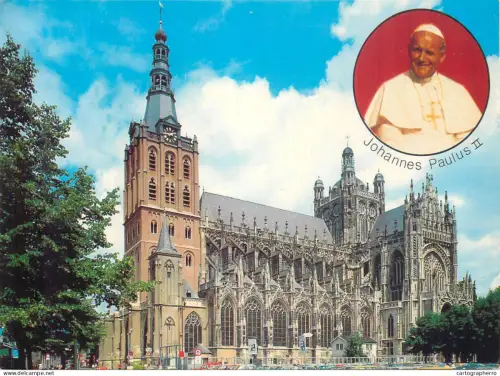 A5603 Netherlands 's-Hertogenbosch Cathedral Pope Paul II