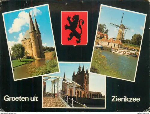 A5603 Netherlands Groeten uit Zierikzee  different views