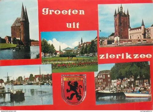 A5603 Netherlands Groeten uit Zierikzee different views
