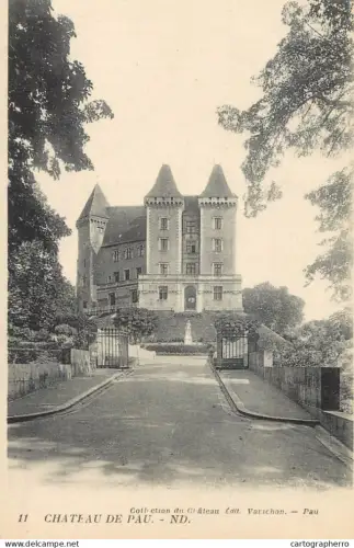 A6073 Pau chateau cpa