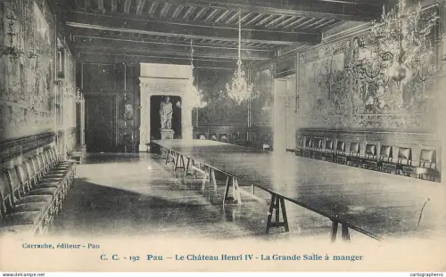 A6073 Pau chateau Henri IV salle a manger