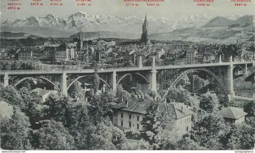 A6073 Bern und die Alpen AK