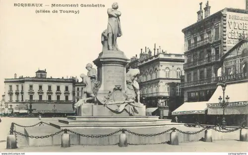 A6073 Bordeaux monument Gambetta
