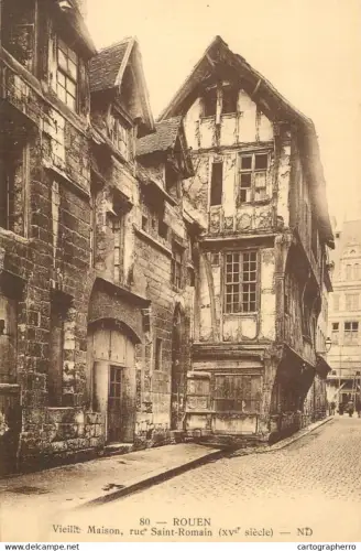 A6073 France > [76] Seine Maritime > Rouen vieille maison