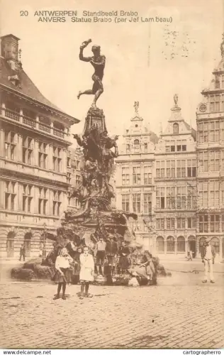 A6073 Belgium > Antwerp > Antwerpen statue Brabo