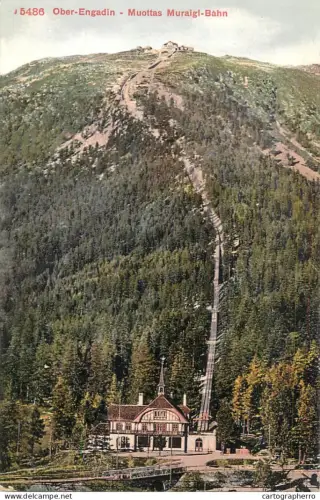 A6073 Ober-Engadin Muottas Muraigi-Bahn