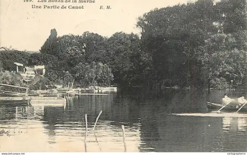 A6073 Bords de la Marne cpa