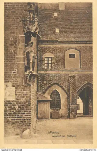 A6072 Germany > Brandenburg > Jueterbog Roland am Rathaus