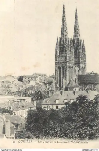 A6071 Quimper cathedrale Saint-Corentin