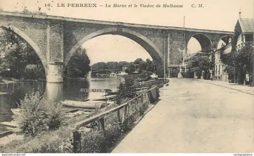 A6071 France Le Perreux sur Marne viaduc de Mulhouse