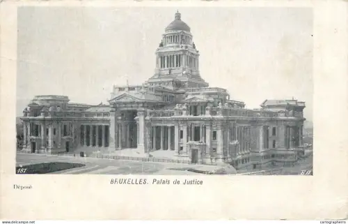 A6070 Belgium > Brussels > Palais de Justice cpa