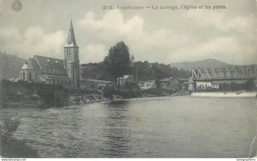 A6070 Belgium > Anseremme le barrage eglise et les ponts