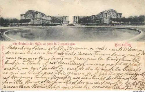 A6070 Belgium > Brussels > Forests, parks > Halls au parc du Cinquantenaire