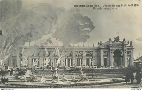A6070 Belgium > Brussels > Universal exhibitions incendie de 1910