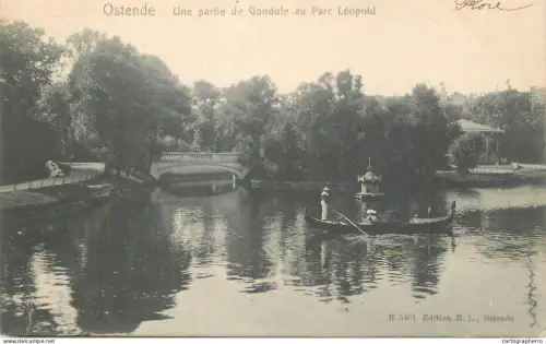 A6070 Belgium > West Flanders > Oostende > Gondole au Parc Leopold