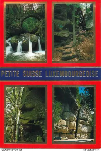A5602 Luxembourg "Petite Suisse Luxembourgeoise" several sights