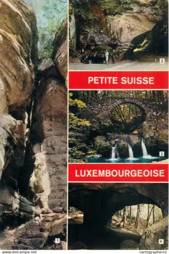 A5602 Luxembourg "Petite Suisse Luxembourgeoise" different views